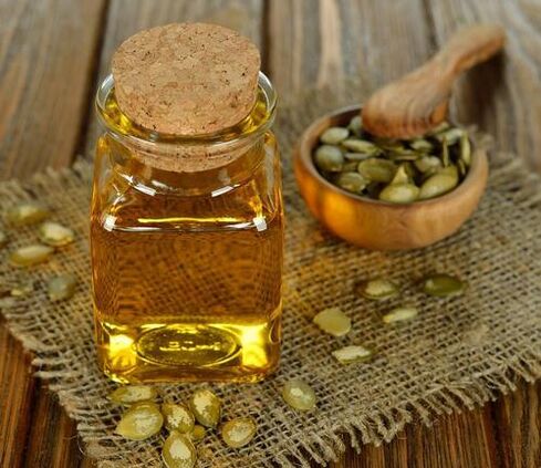 I semi di zucca con olio sono efficaci dalla prostatite